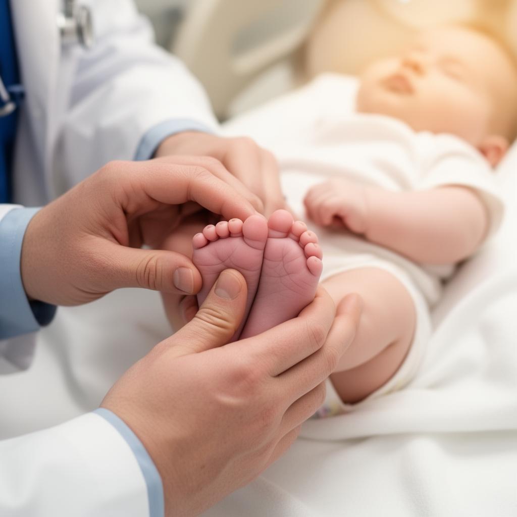 القدم الحنفاء (Clubfoot)